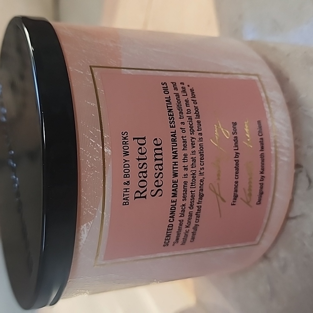 B&BW Roasted Sesame 3 wick candle